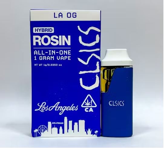 Photograph of product: CLSICS LA OG 1g Rosin All In One Vape