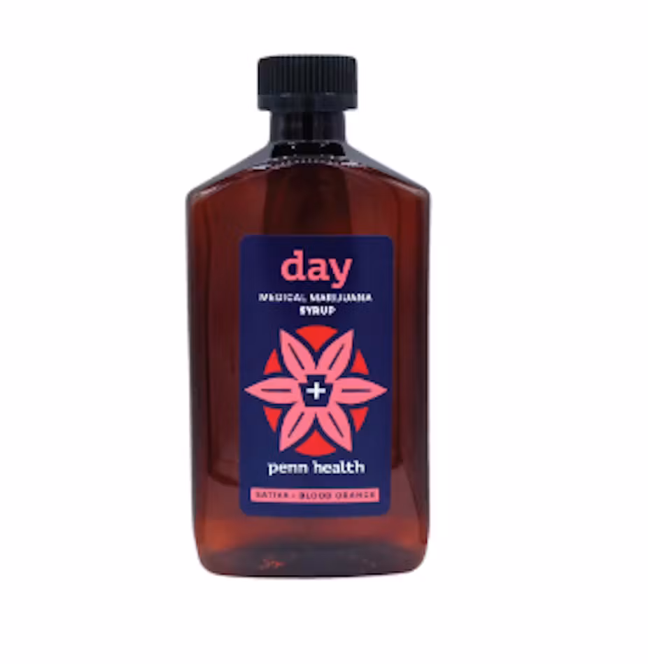 Photograph of product: PHG Day Blood Orange 1:1 TH-oui:CBG Syrup 500mg/250mL