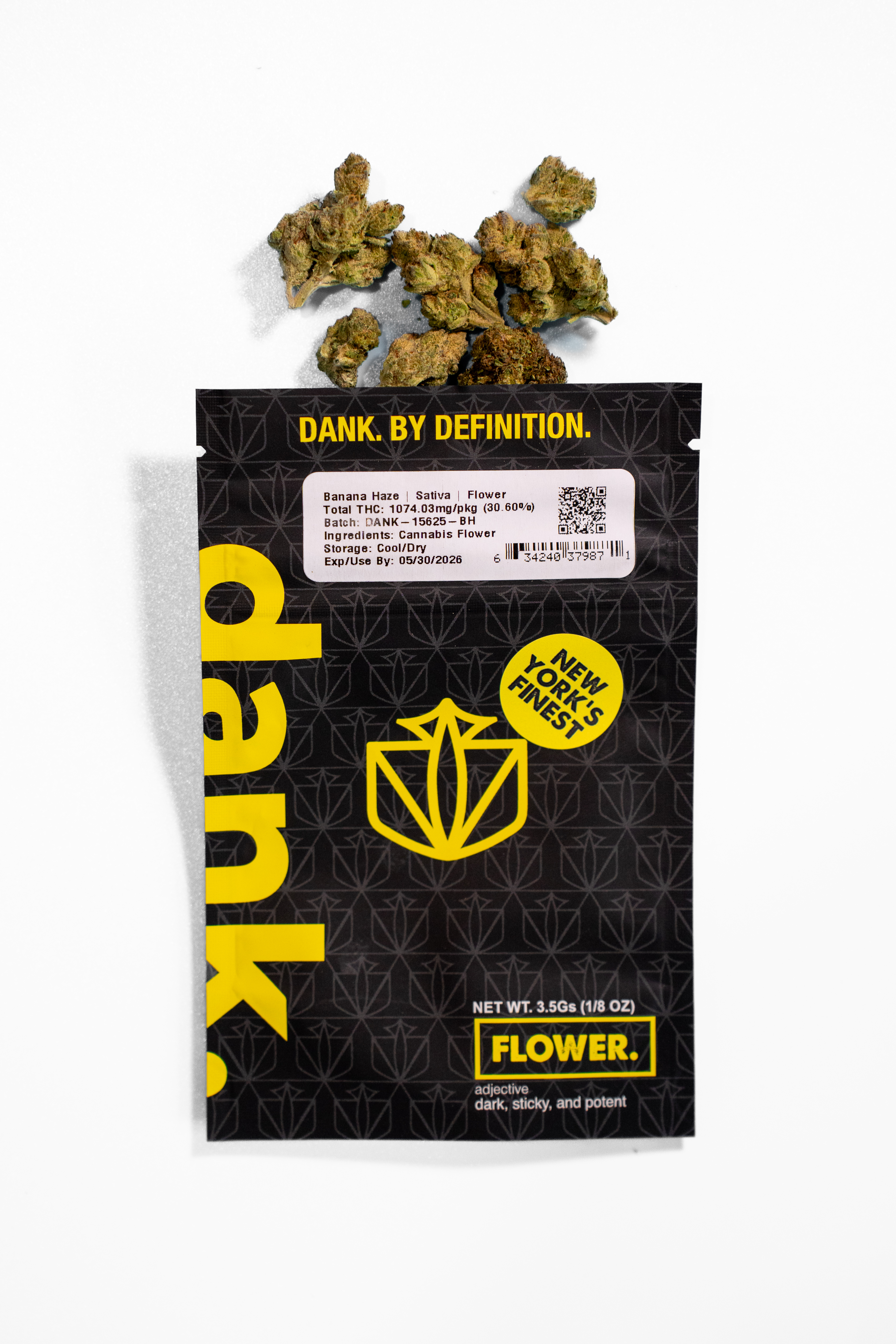 Photograph of Product: Dank - Banana Haze - 3.5g