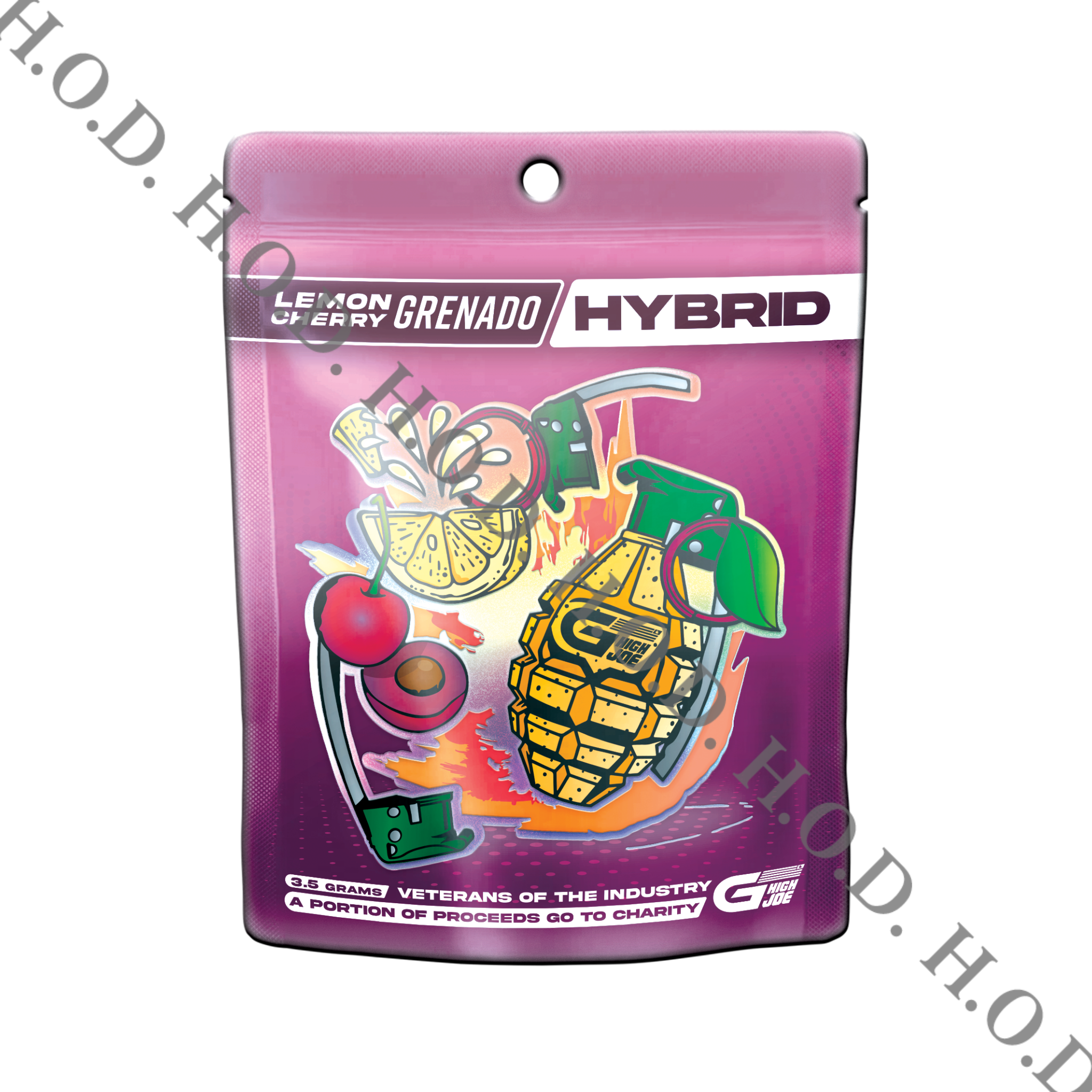 Photograph of product: G High Joe Lemon Cherry Gelato 3.5g