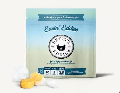 Photograph of product: Betty's Pineapple Orange V3 Chews - 10 Pack
