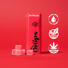 Photograph of product: Cherry 100mg  20pk - Drops