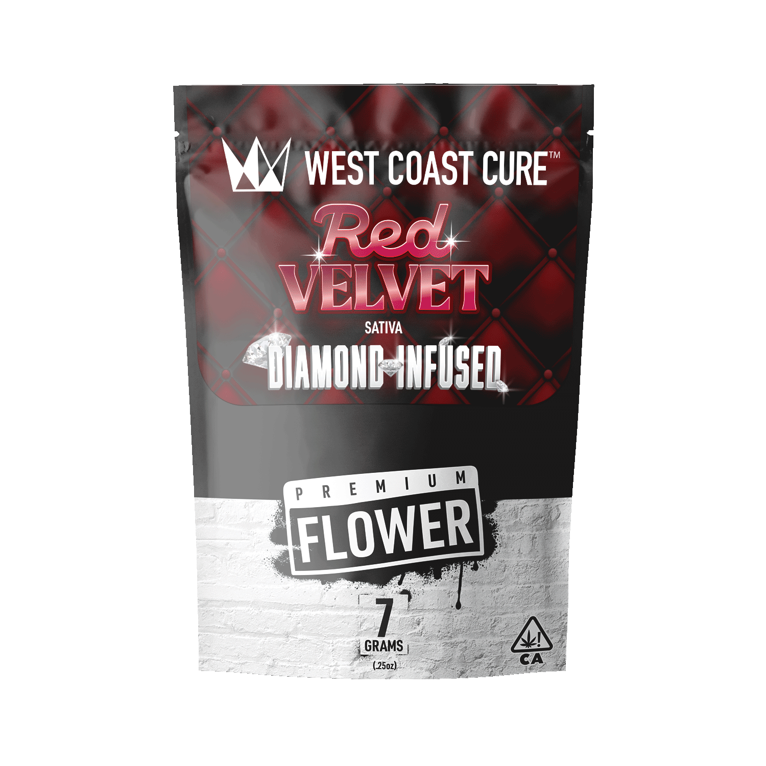 Photograph of product: RED VELVET DIAMOND INFUSED 7G