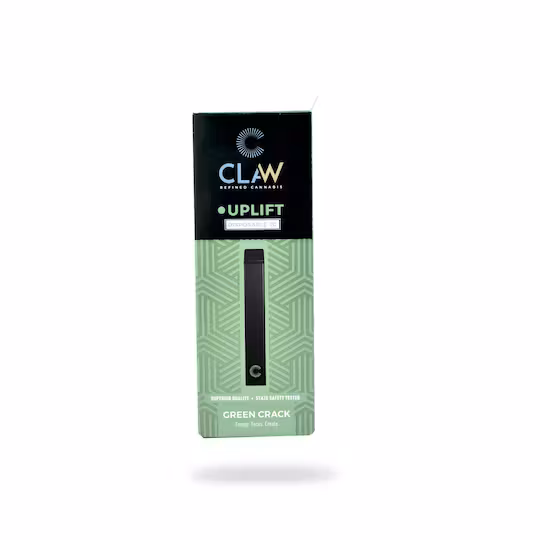 Photograph of product: Green Crack | Disposable | 1g | Claw Oui'd