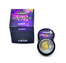 Photograph of product: MI Loud 1g Live Rosin | Jar Jar Stinks - Oui'd