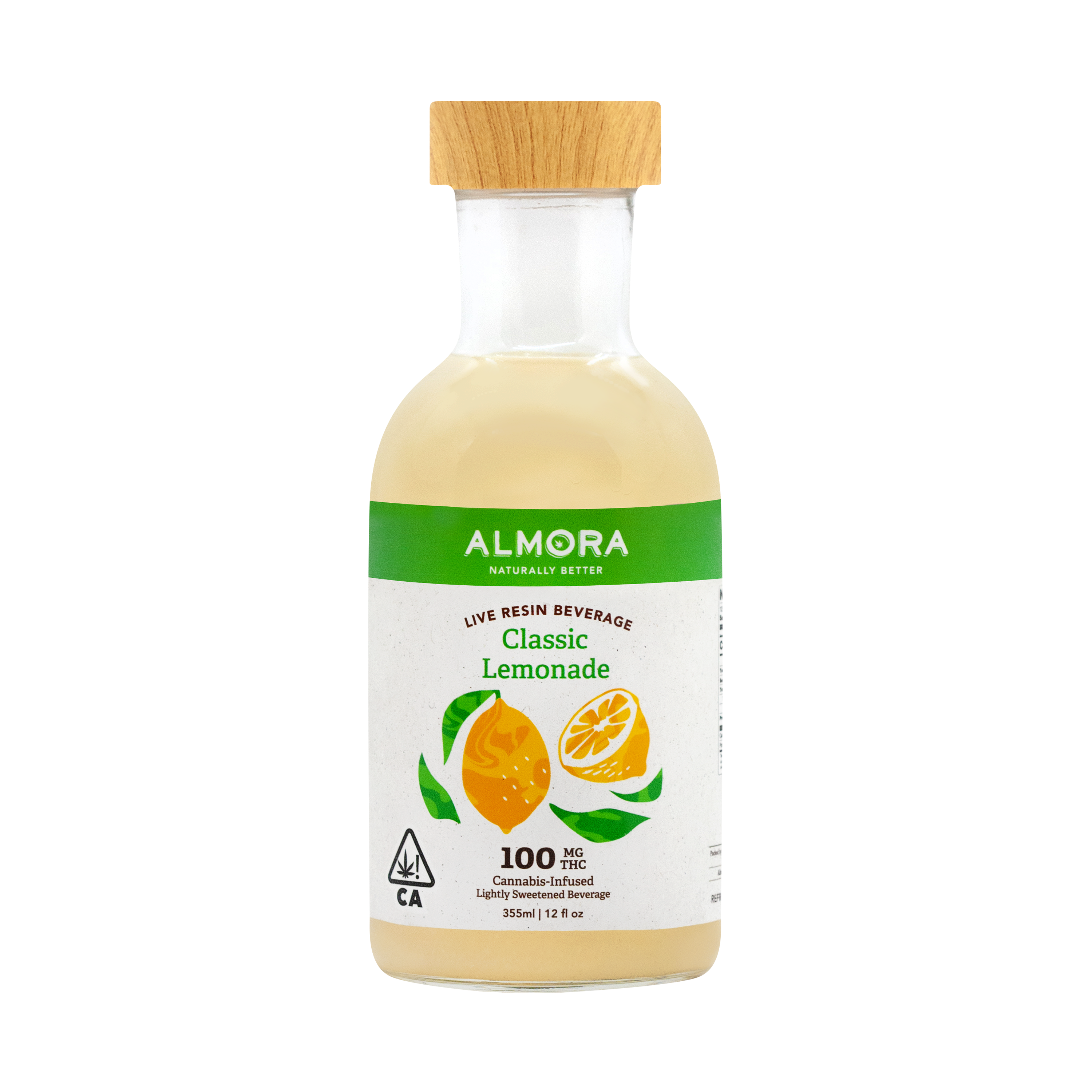 Photograph of product: Almora | Lemonade | 12oz | 100mg