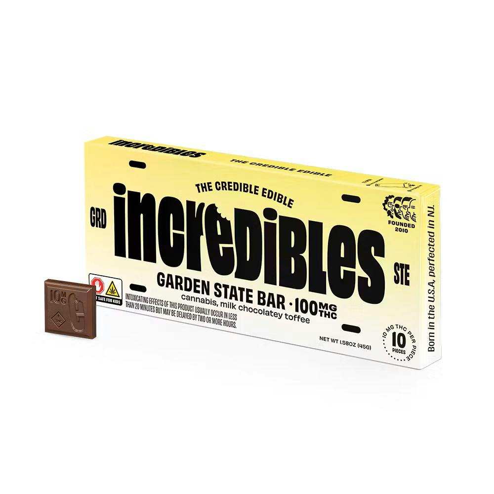 Photograph of product: Incredibles - Edibles (Other) - Garden State (H) 100mg