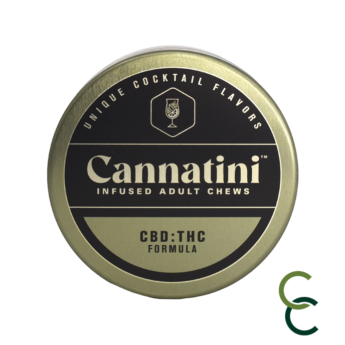 Photograph of product: Wild Strawberry Bellini Chews - 1:1 (CBD:TH-oui)