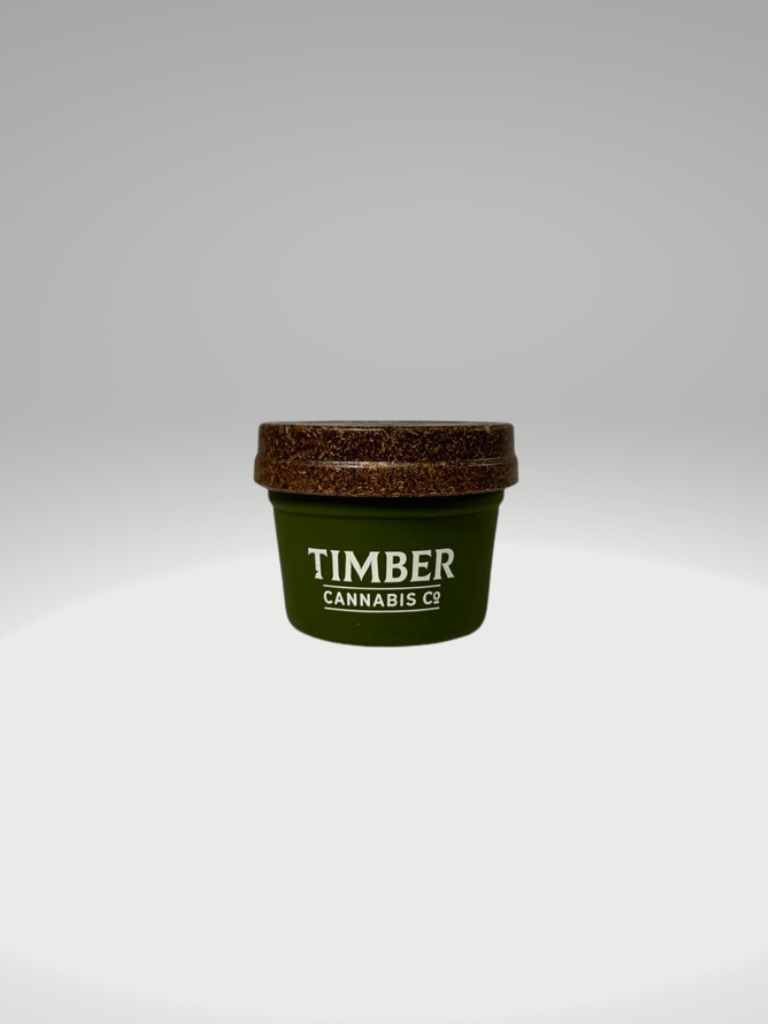 Photograph of Product: Timber Cannabis Co - Re Stash Jar - Olive & Cream