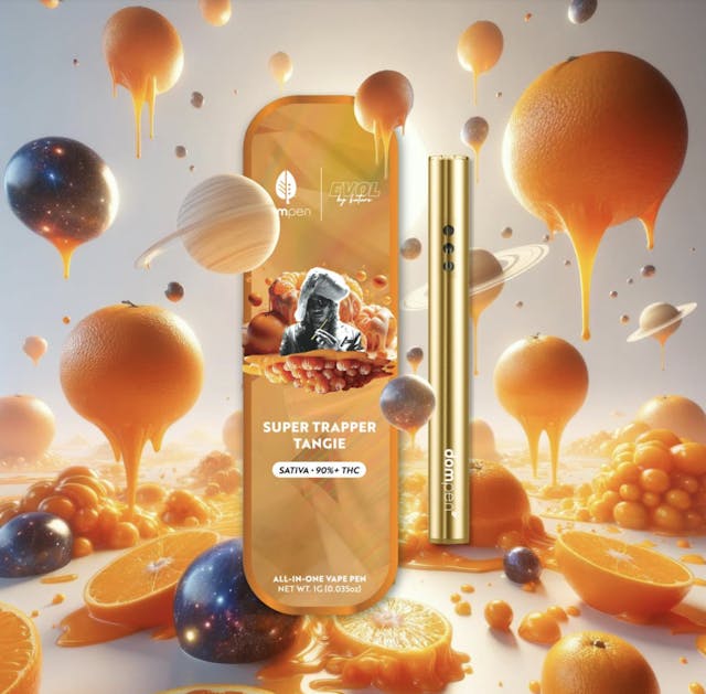 Photograph of product: Super Trapper Tangie 1g Disposable - 