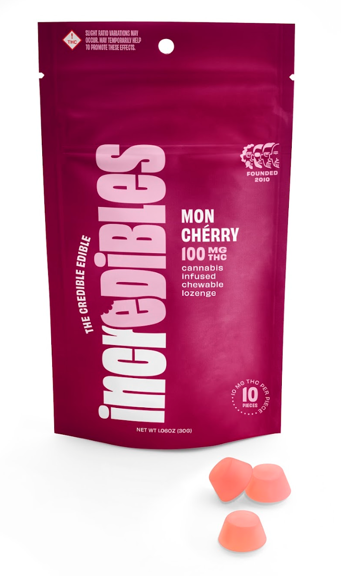 Photograph of product: Mon Cherry 10mg (10ct) - Incredibles