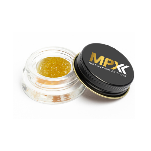 Photograph of product: MPX: Live Resin Terp Sugar, Half Pint (Hybrid)