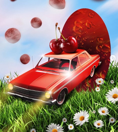 Photograph of product: DOSD 100 mg Cherry Cola