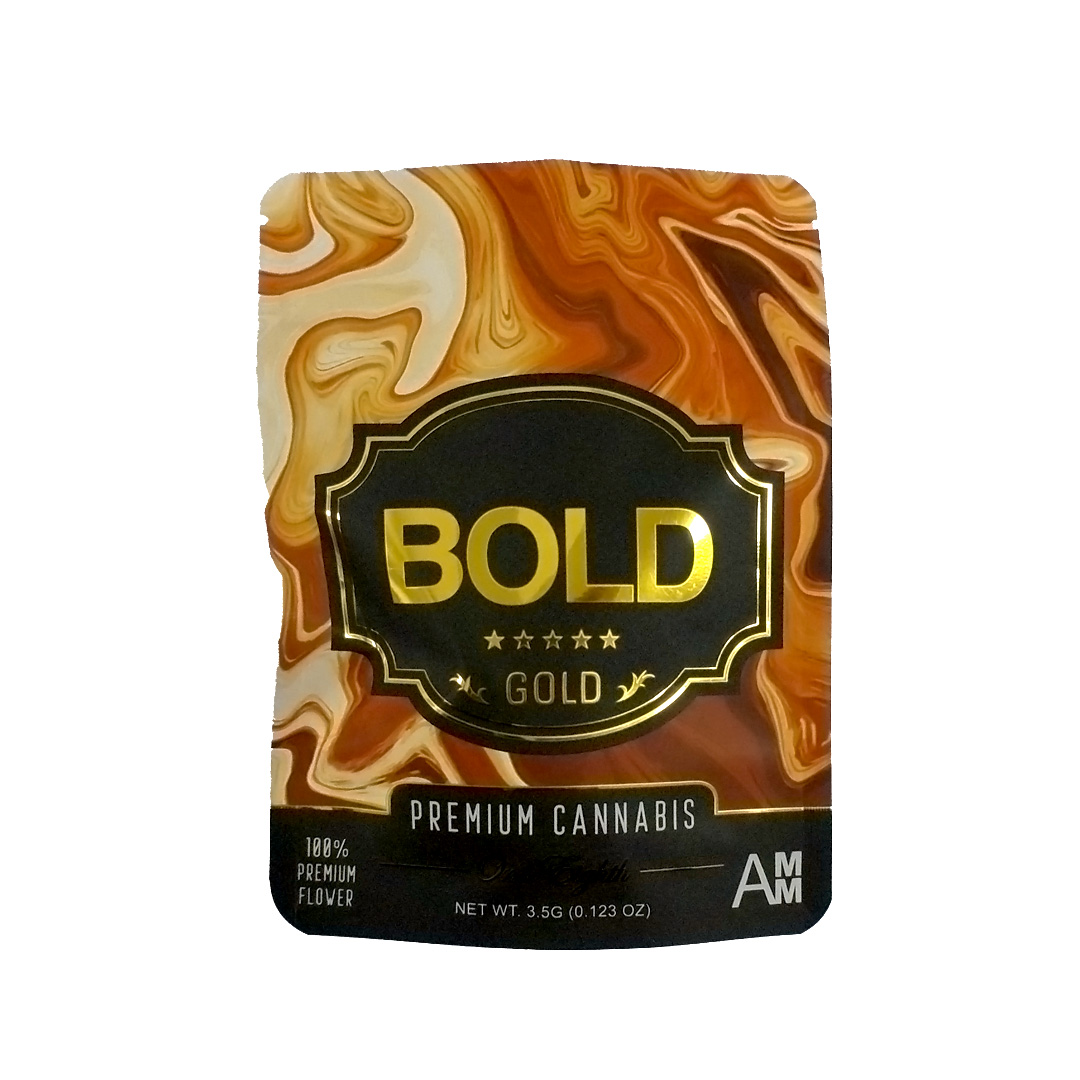 Photograph of product: Bold - Flower - Buds - au chocolatPlant - Oui'd - 3.5G - Silver