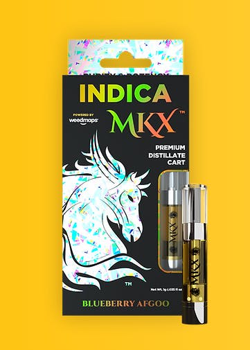 Photograph of product: Blueberry Afgoo 1g Vape - MKX