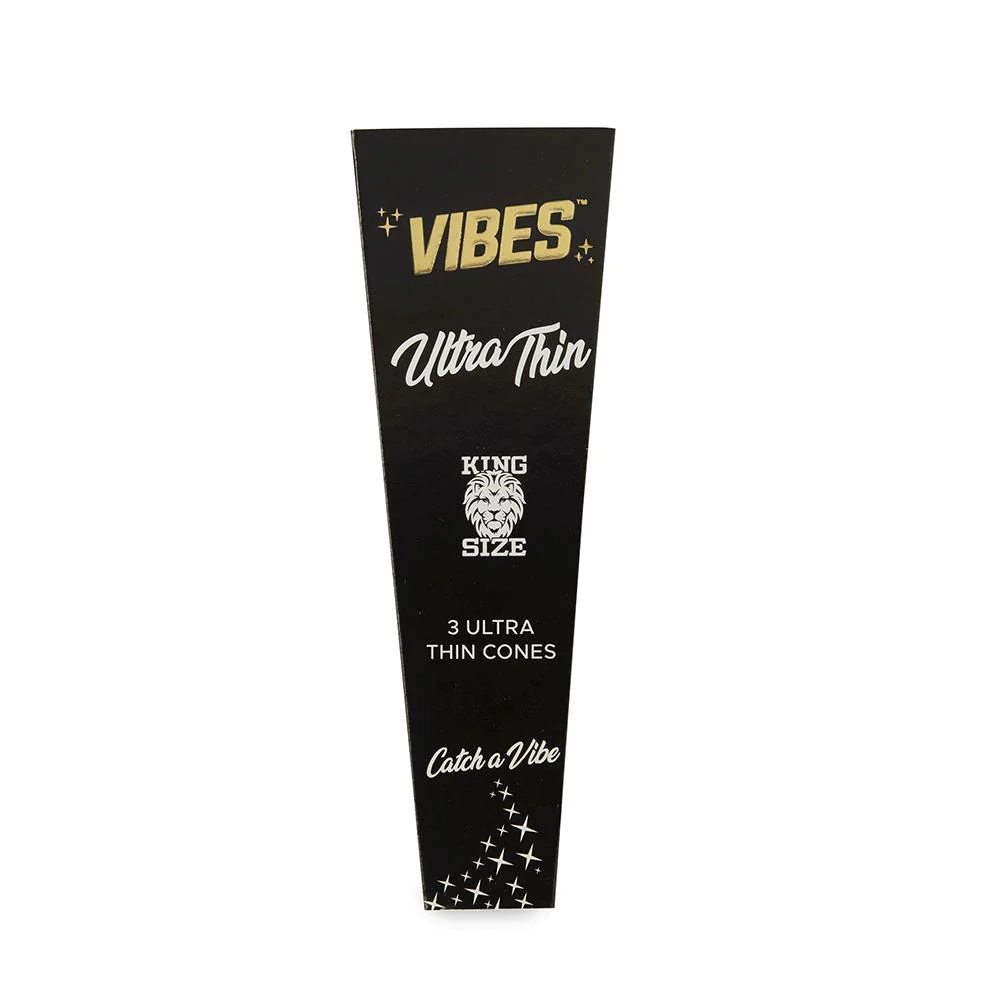 Photograph of Product: Vibes King Size Slim Ultra Thin Cones (3pk)