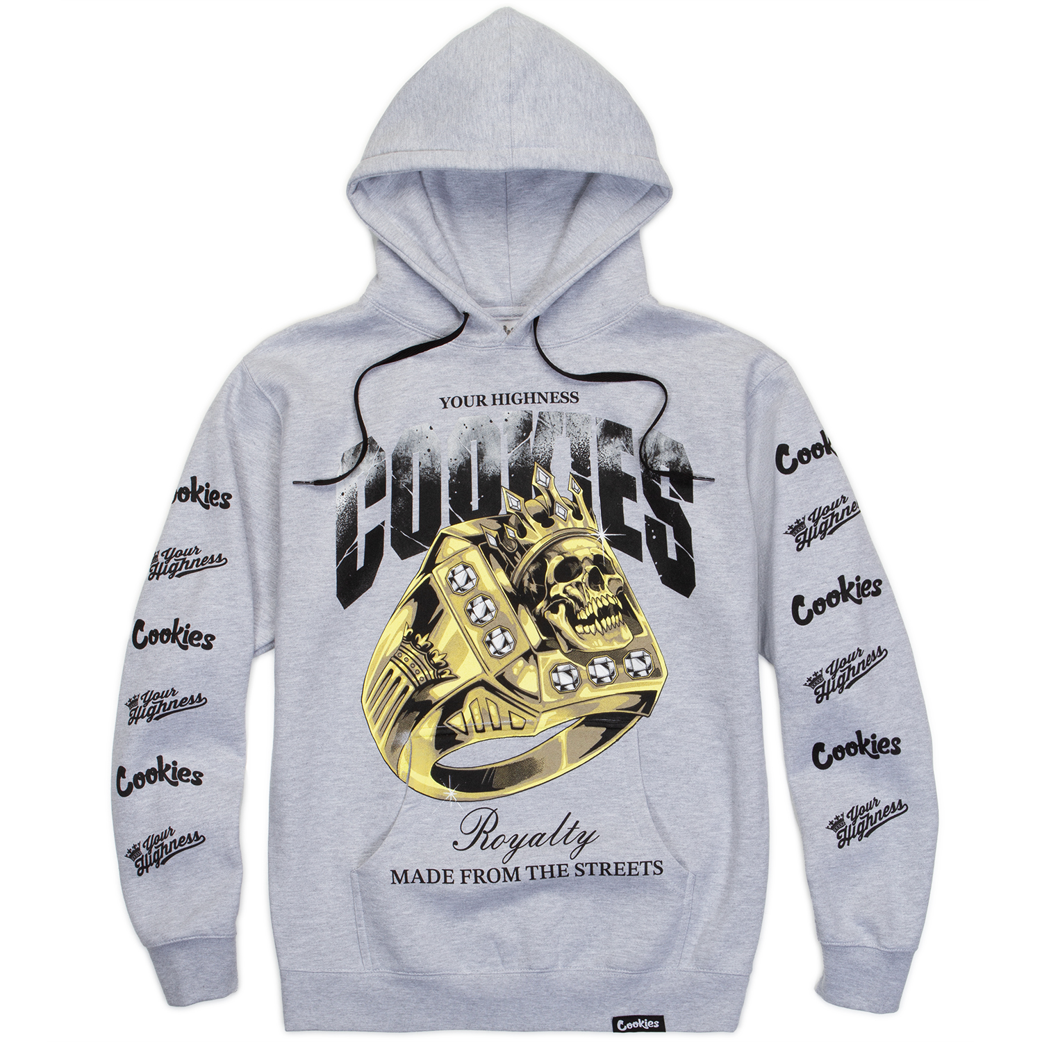 Photograph of product: Championship Pullover Hoodie - Grey Heather