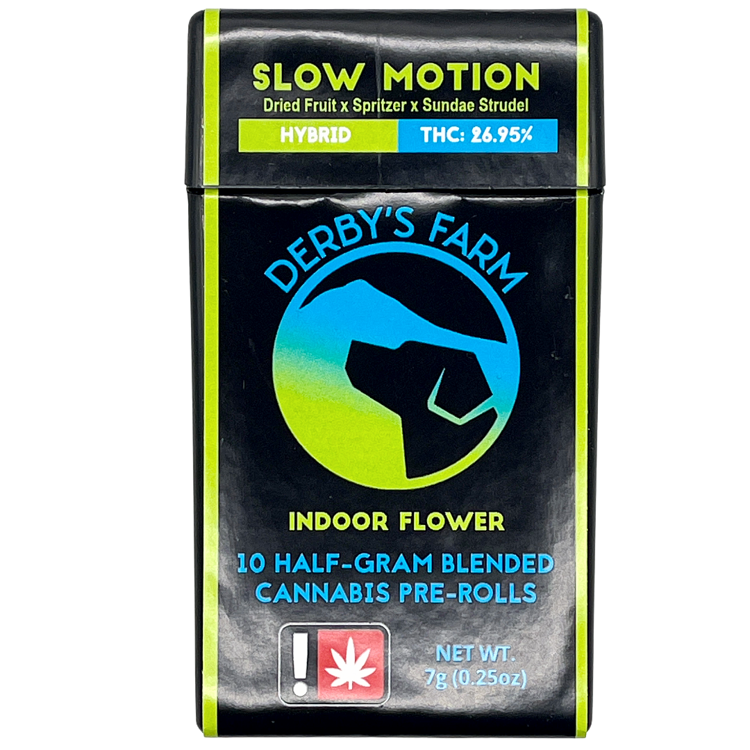 Photograph of product: Derby's- Slow Motion (.5G) 10PK (H)