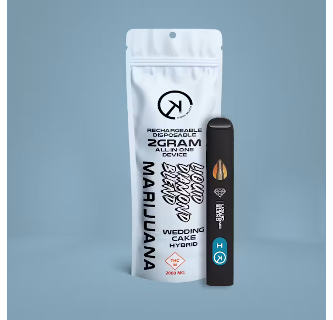 Photograph of product: Kosmik - Wedding Cake - 2g Liquid Diamond Disposable
