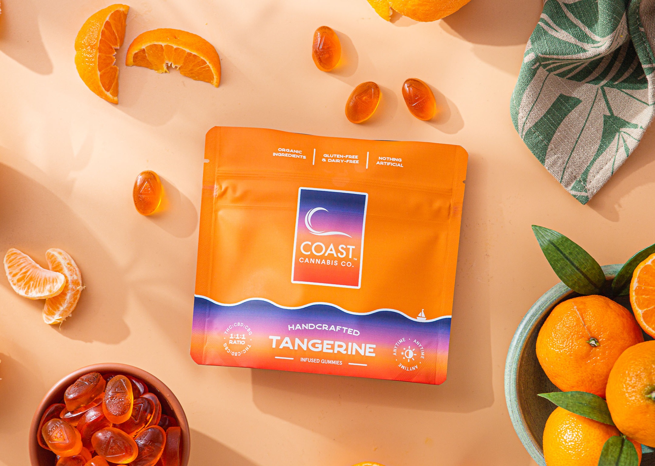 Photograph of product: Gummies | Tangerine 1:1:1 | 20pk