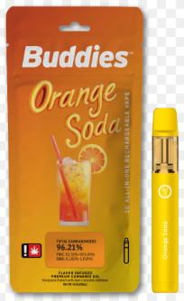 Photograph of product: Flavored Distillate Cartridge | Orange Soda | 1g
