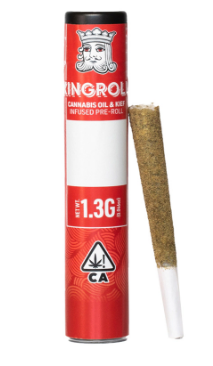 Photograph of product: KINGROLL Trainwreck x Pineapple Express Preroll 1.3g