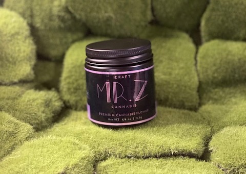 Photograph of product: Pre Pack | Purple Churro | Mr. Z Craft Oui'd - 3.5g