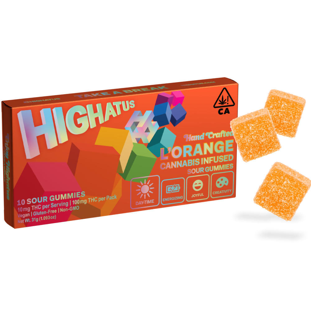 Photograph of product: L' Orange (10pk/100mg) Gummies [S]