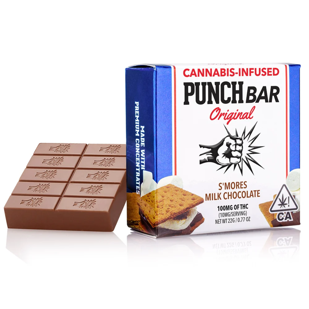Photograph of product: Milk Chocolate S'mores PunchBar 100mg