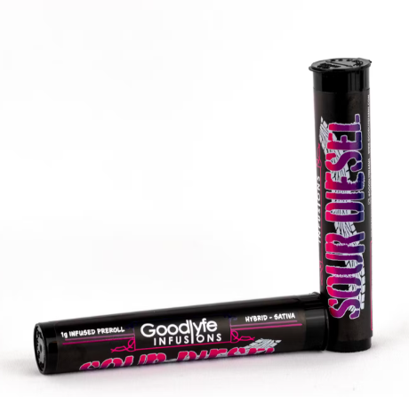Photograph of product: Goodlyfe | Infused Preroll | Sour Diesel