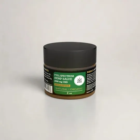 Photograph of product: CBD Salve - CBD (2oz) - Eucalyptus