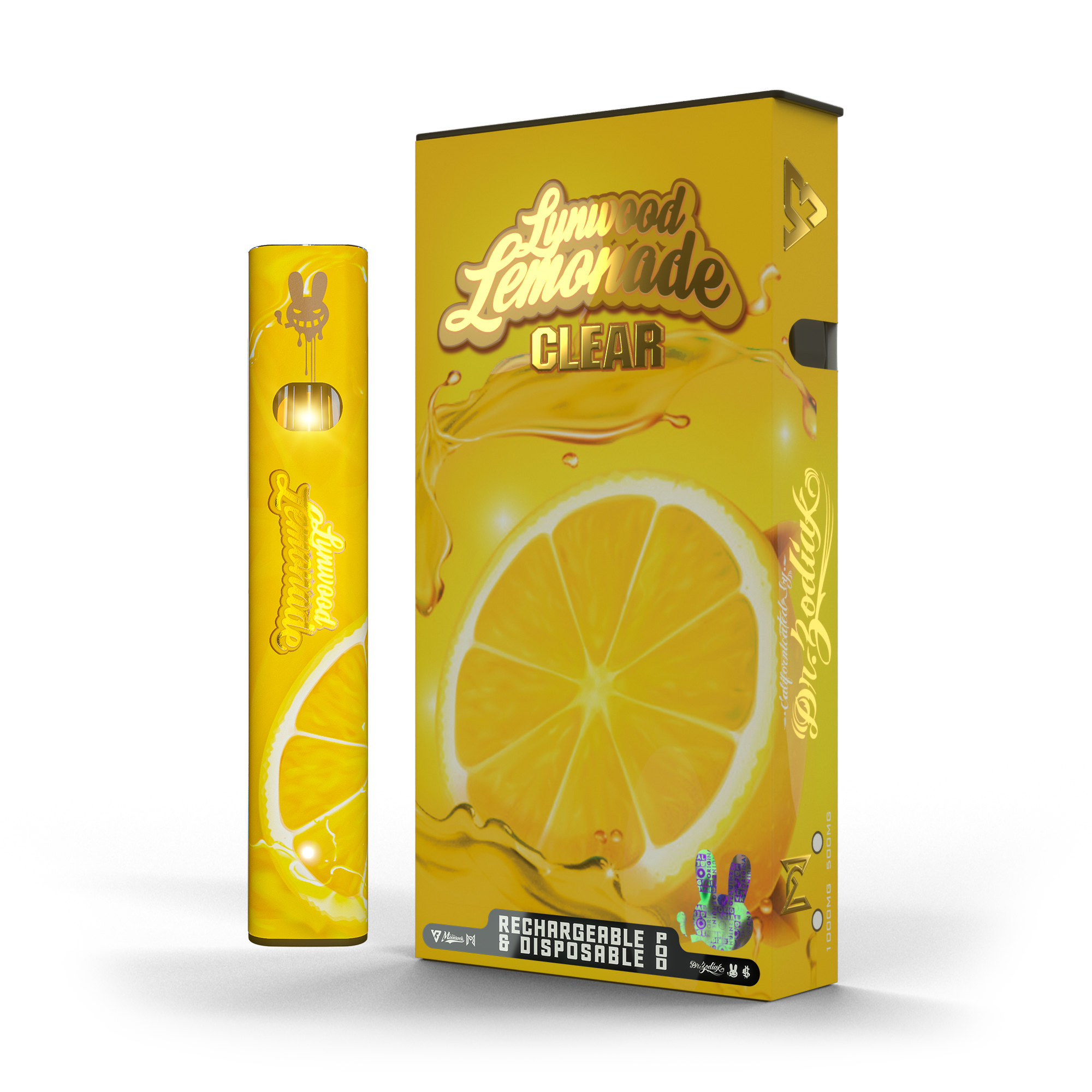 Photograph of product: Dr. Zodiak's Moonrock Astro Pod - Lynwood Lemonade