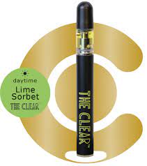 Photograph of product: Clear- Lime Sorbet Disposable 500mg