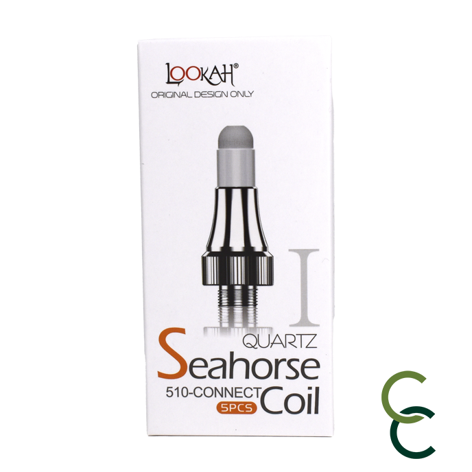 Photograph of product: Lookah Seahorse Quartz Coil (5 Pack)