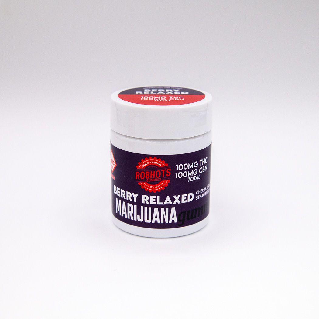 Photograph of product: Robhots | Gummies | Berry Relaxed 100mg