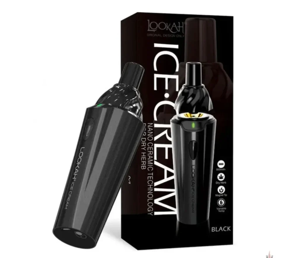 Photograph of product: Lookah - Ice Cream Dry Herb Vaporizer - Black