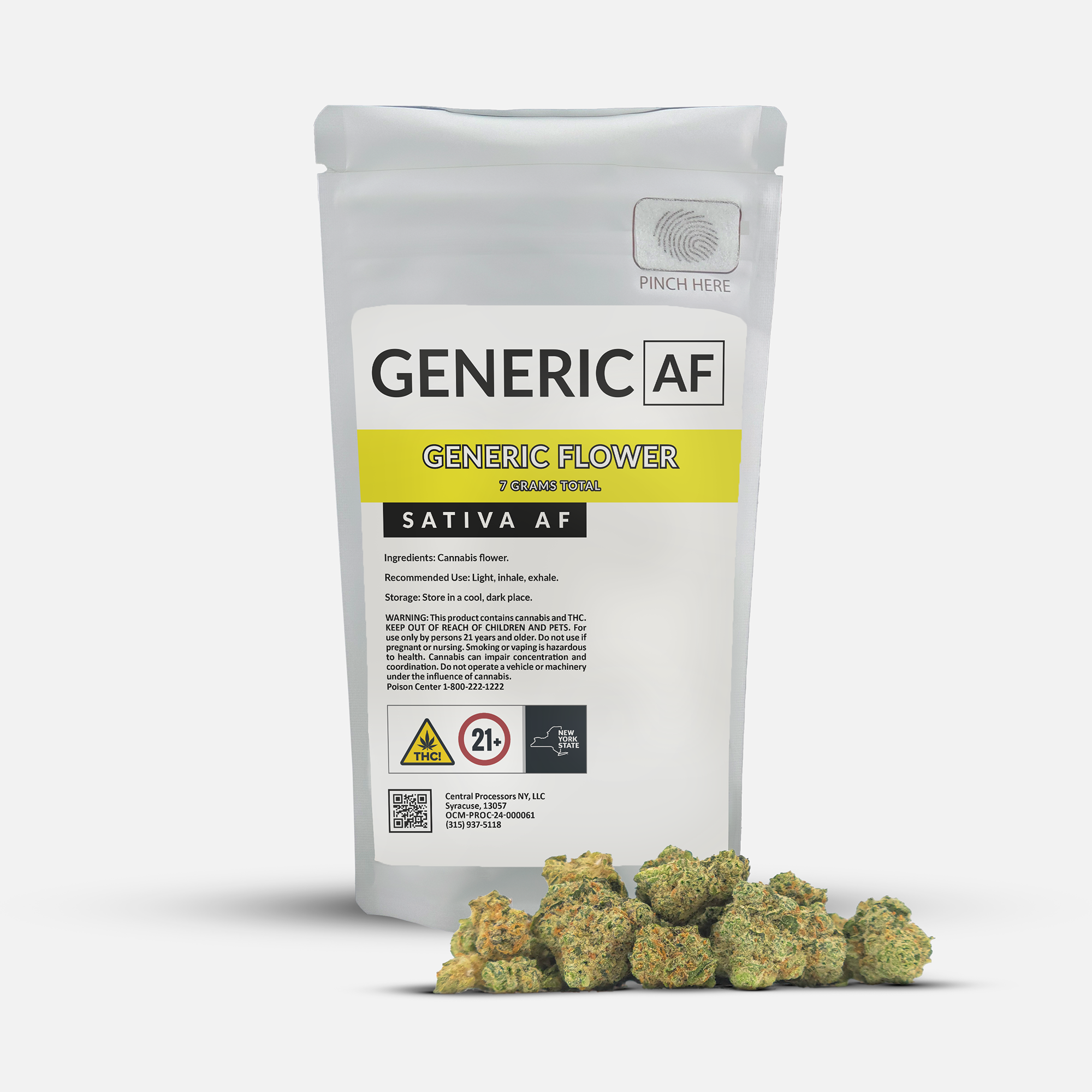 Photograph of product: Generic AF | Mandarin Jack | 14G Flower