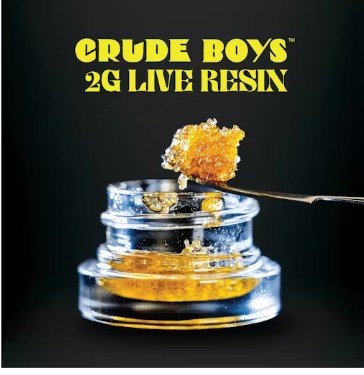Photograph of product: Crude Boys - Live Resin - Papaya Punch (Oui'd)