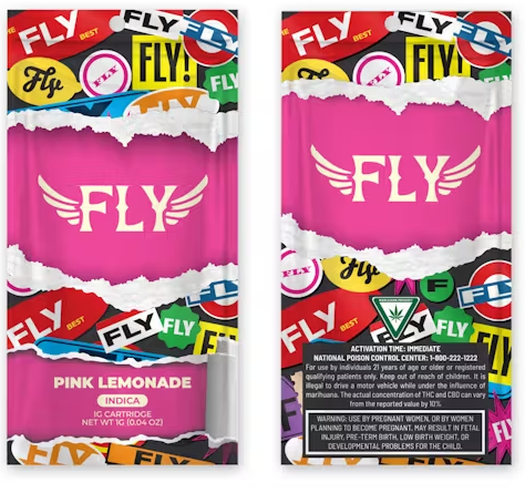 Photograph of product: FLY - Pink Lemonade - Vape Cart
