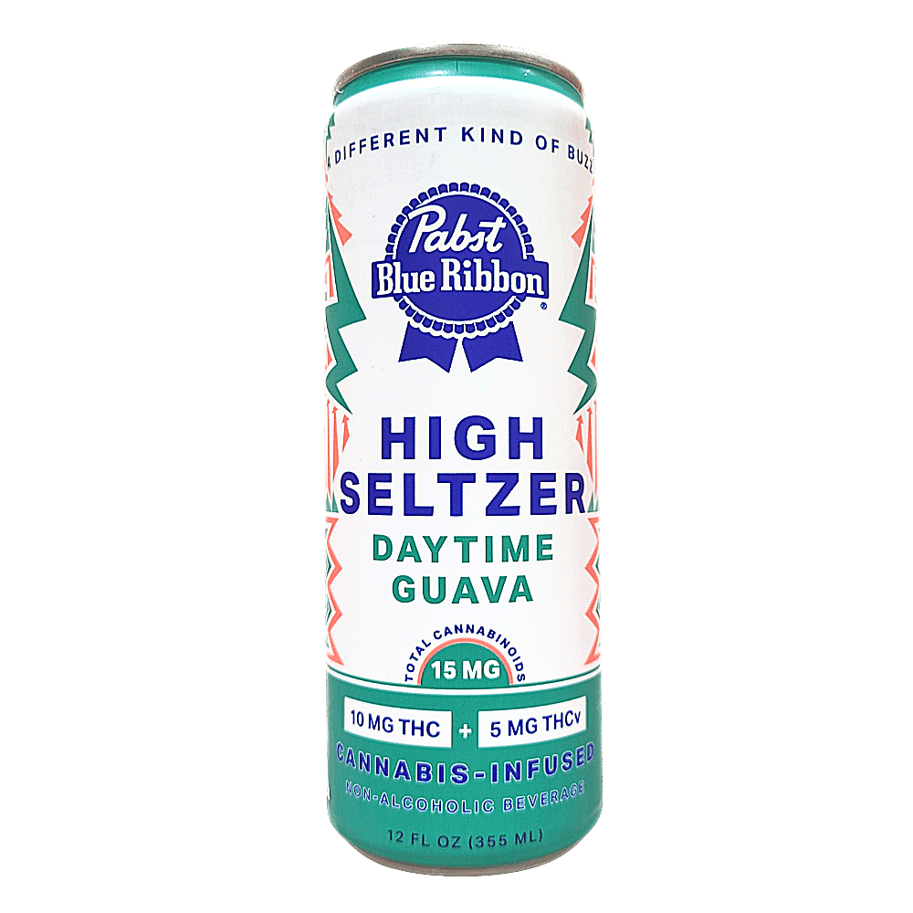 Photograph of product: Pabst Seltzer 10mg - Daytime Guava TH-ouiv