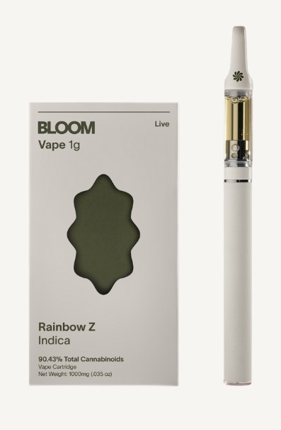 Photograph of product: Vape Cart | Bloom Live | Maui Wowie