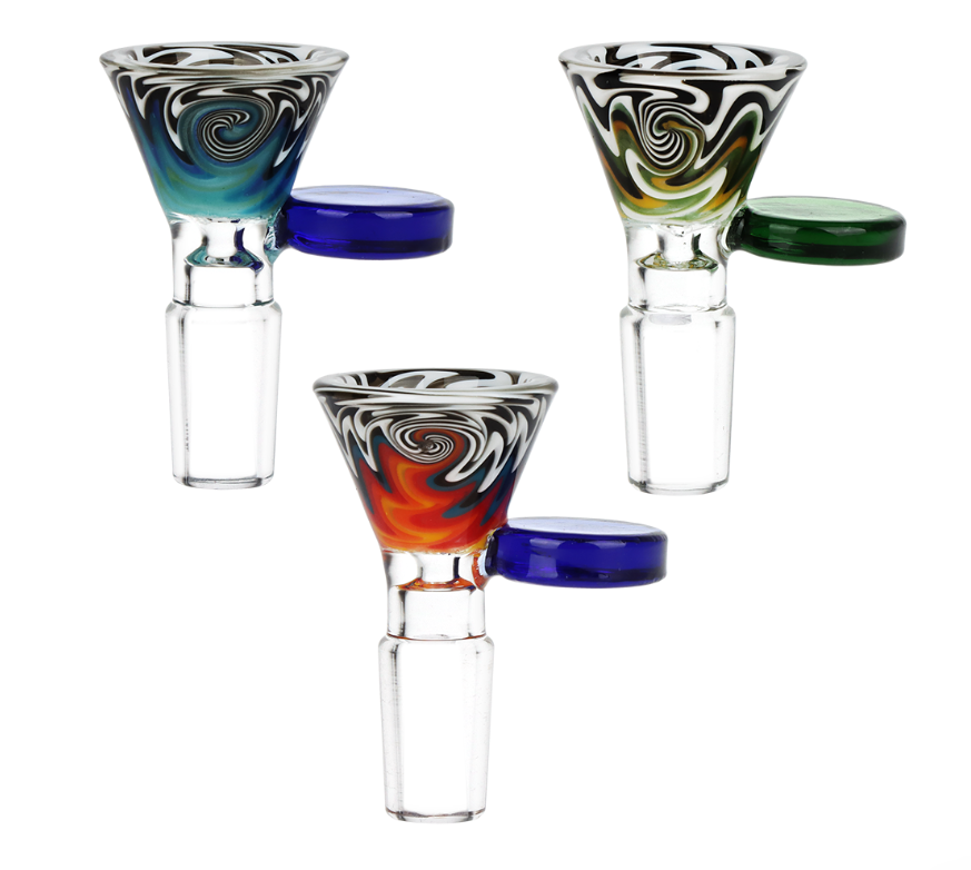 Photograph of product: Accessories - AFG - Wig Wag Funnel Style Herb Slide - 14mm M Colors Vary