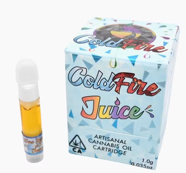 Photograph of product: ColdFire Green Ribbon Cured Resin Cartridge 1g
