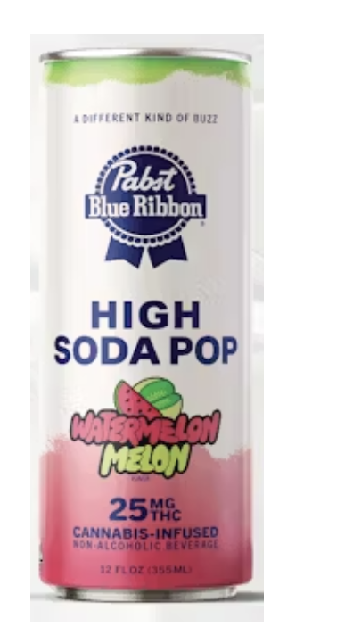 Photograph of product: Watermelon Melon Soda