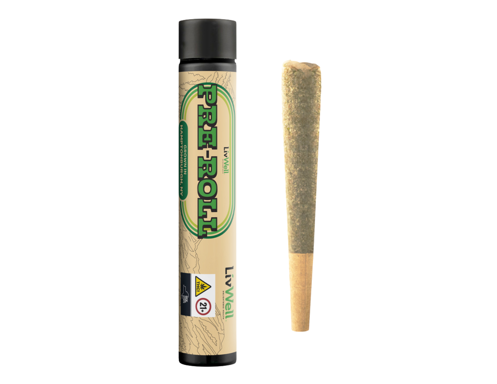 Photograph of product: LivWell - Mac N Jack Preroll Cone
