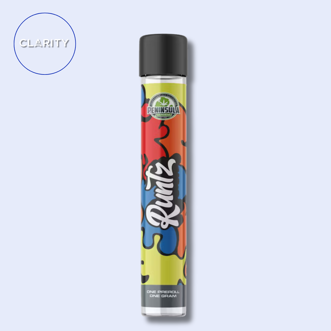 Photograph of Product: Peninsula Gardens Preroll | Runtz