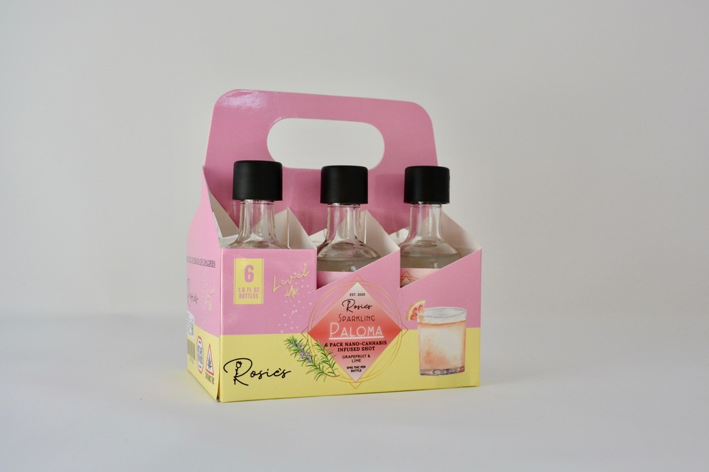 Photograph of product: Rosie's - Nano Shooter 6pk - Paloma 30mg