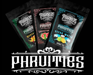 Photograph of product: Pharmers | Purple Punch Phruities Gummies | 100MG (H)