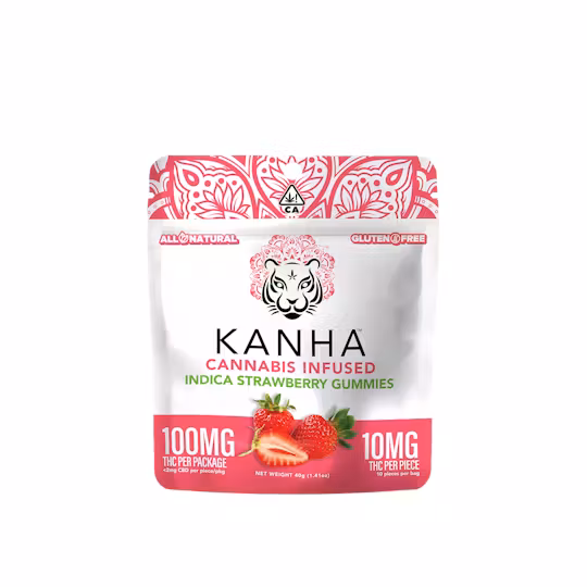 Photograph of product: STRAWBERRY | CLASSIC | 100MG | INDICA