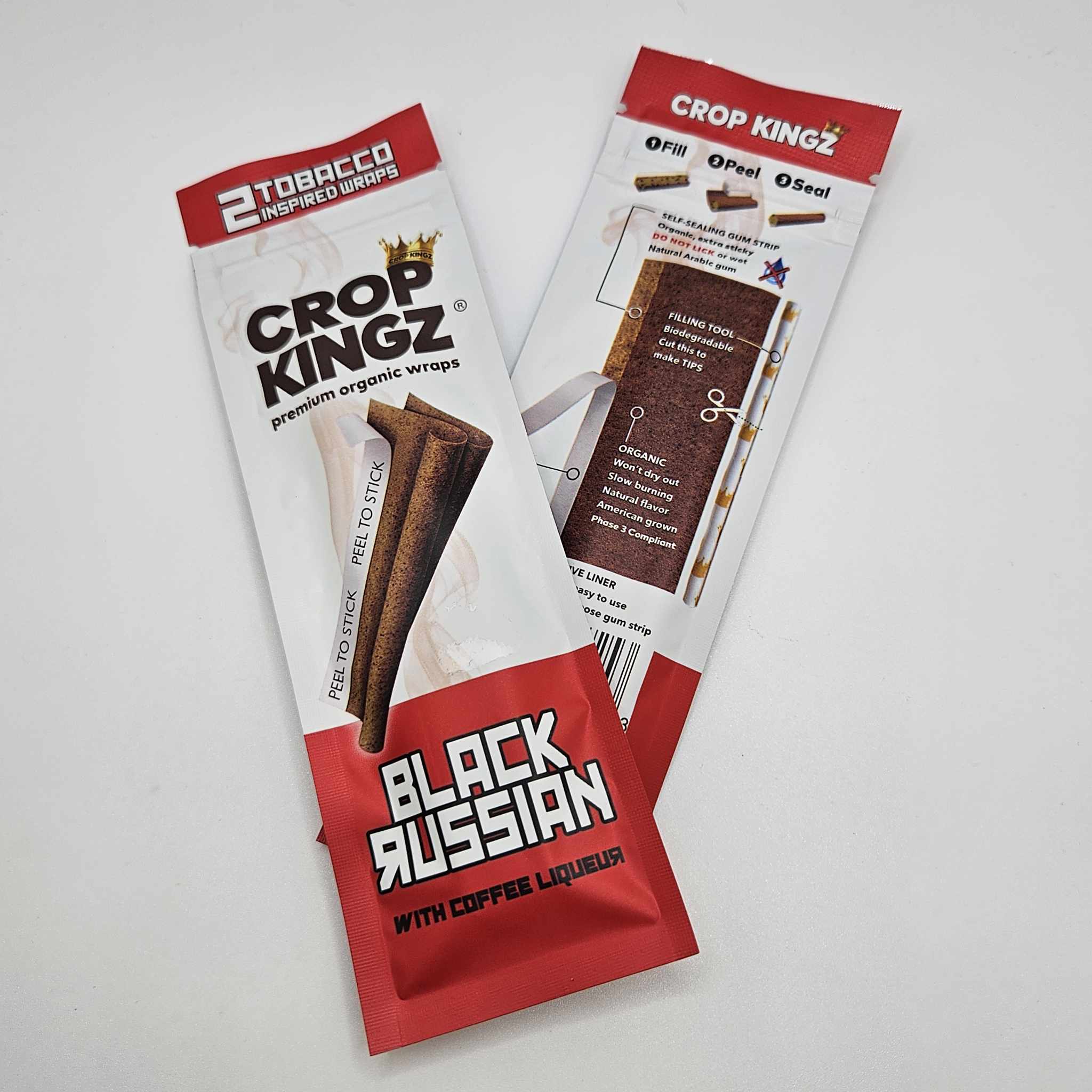 Photograph of product: Black Russian Hemp Wrap - Crop Kingz